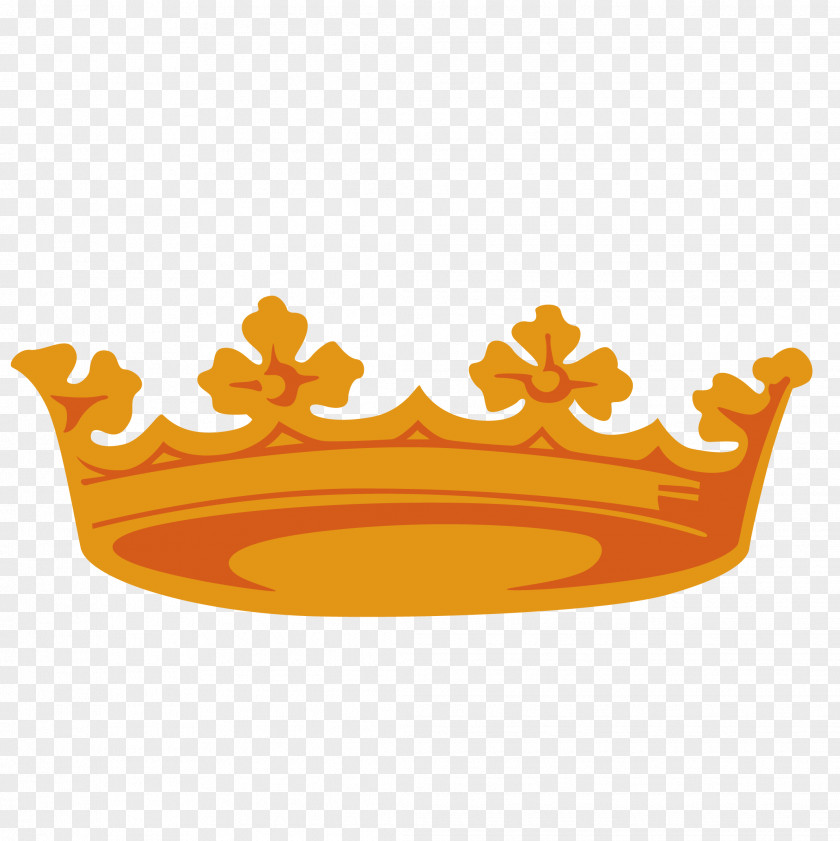 Hand-painted Crown Vector Adobe FreeHand Icon PNG