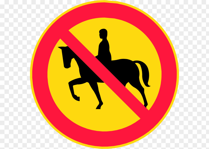Horse Equestrian Traffic Sign Clip Art PNG