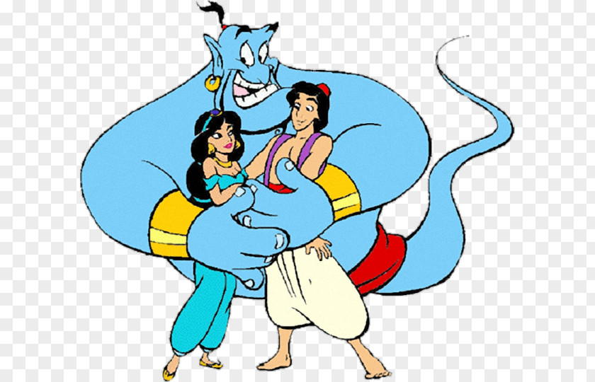 Princess Jasmine Genie Aladdin Jafar Ariel PNG