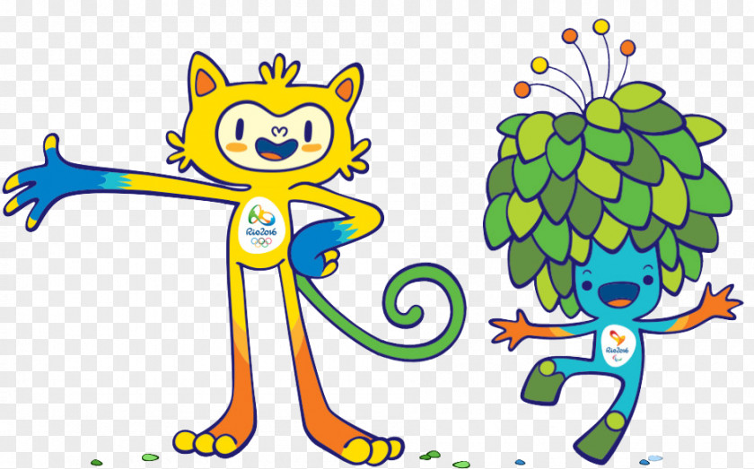 Rio Olympic Mascots Combination 2016 Summer Olympics 2020 The London 2012 Paralympics De Janeiro PNG