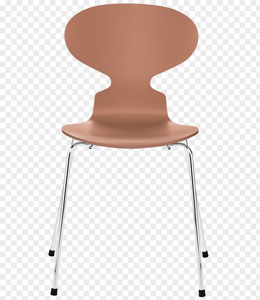 White Milk Ant Chair Model 3107 Fritz Hansen PNG