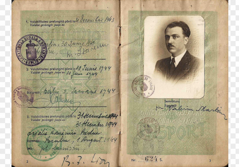Austrian Passport Identity Document PNG