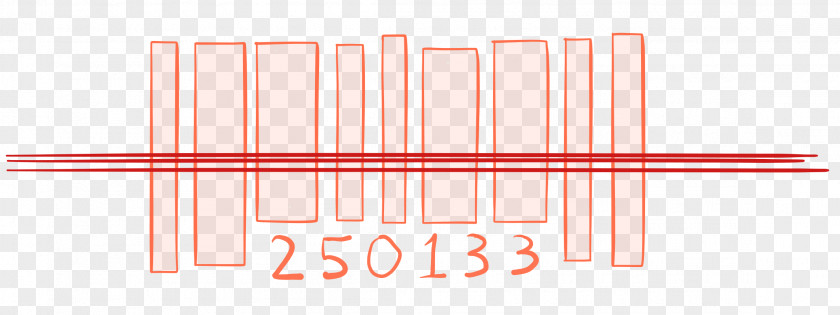 Barcode Product Design Line Angle Font PNG
