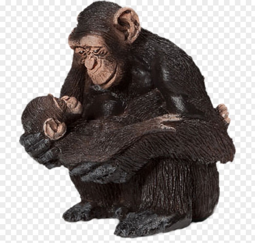 Chimpanzee Schleich Animal Figurine Action & Toy Figures PNG