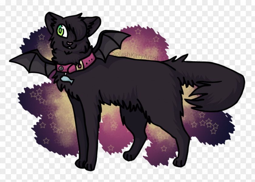 Kitten Whiskers Black Cat Dog PNG