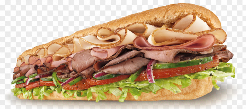 Sub Sandwich BLT Submarine Subway Pulled Pork PNG