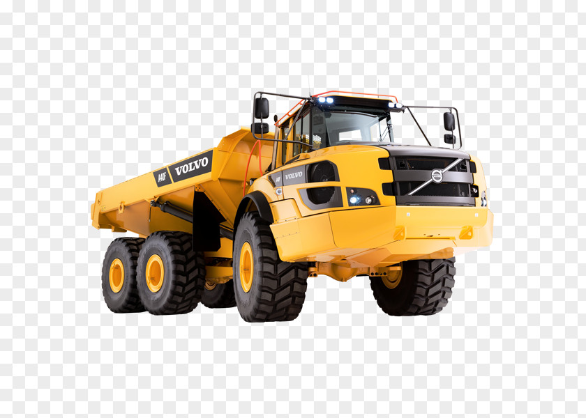 Truck Volvo AB Articulated Hauler Dump Construction Equipment Vehicle PNG