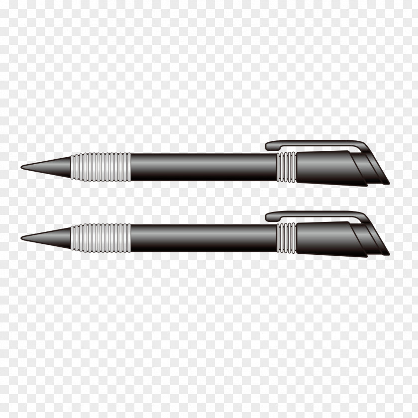 Black Pencil Style Graphics Ballpoint Pen Mechanical PNG