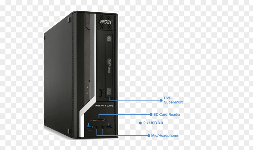 Computer Cases & Housings Disk Array Acer Veriton X2631G Small Form Factor Hard Drives PNG