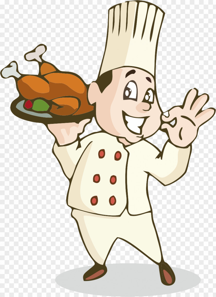 Cooking Illustrations Roast Chicken Chef Nugget PNG