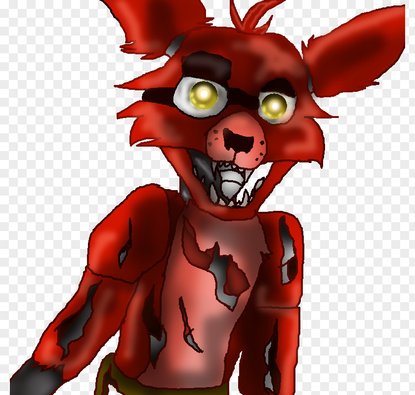 Foxy Drawing Demon Cartoon Supervillain Legendary Creature PNG