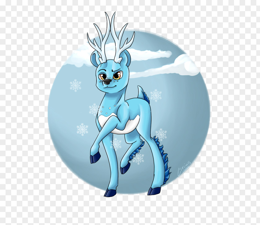 Reindeer Illustration Cartoon Desktop Wallpaper Computer PNG