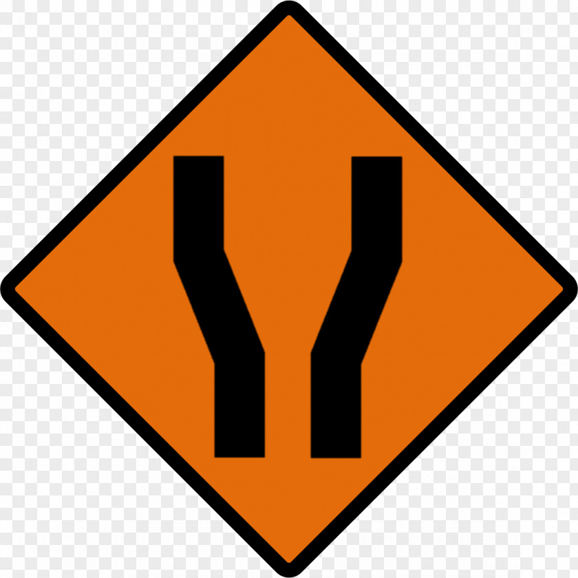 Road Sign Traffic Roadworks PNG