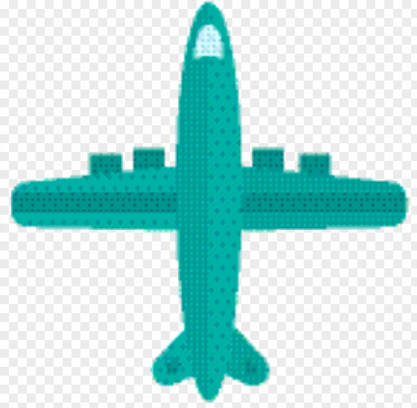 Vehicle Turquoise Airplane PNG
