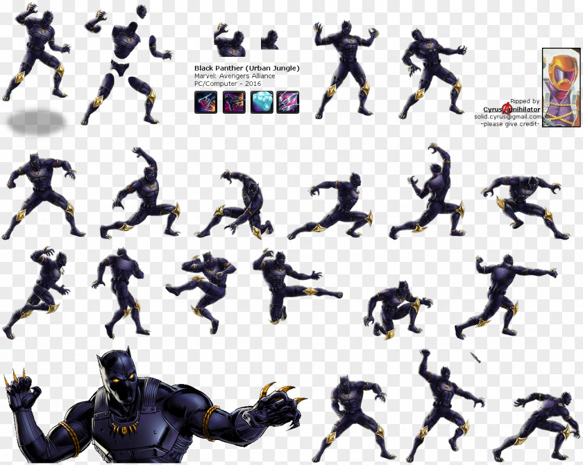 Black Panther Marvel: Avengers Alliance Sega Saturn PlayStation 3 Sprite PNG