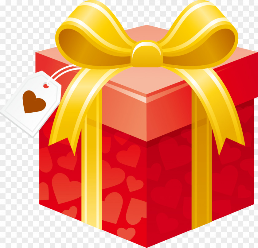 Exquisite Gift Box Vector Euclidean PNG