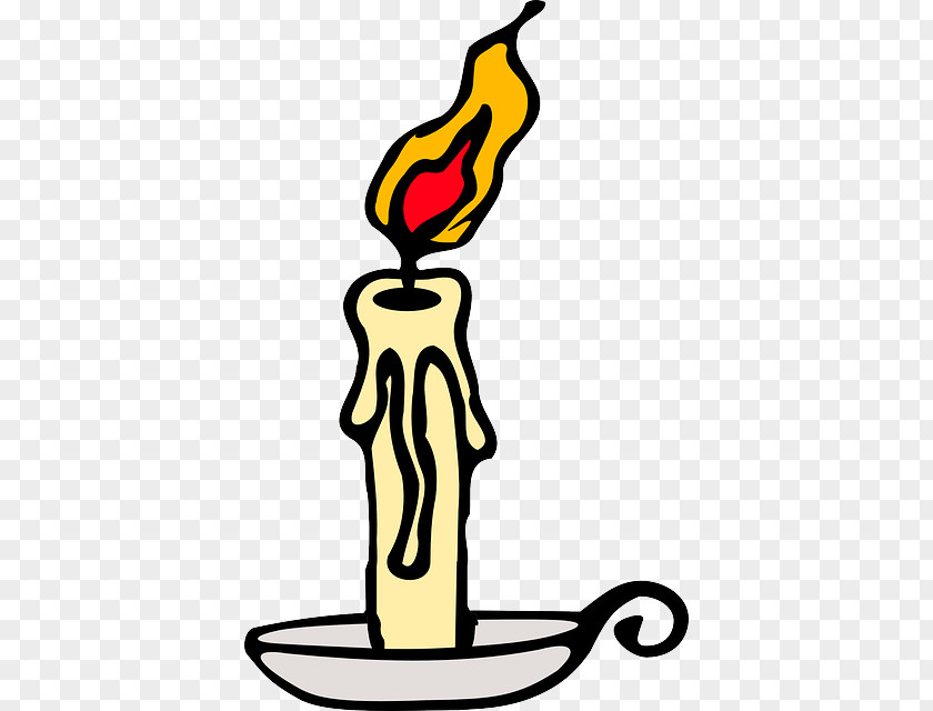 Fire Candle Candlestick Clip Art PNG