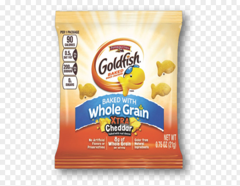 Whole-wheat Flour Cheese Soup Goldfish Cheddar Whole Grain Pepperidge Farm PNG