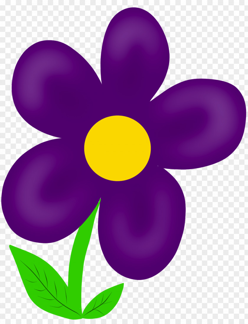 April Flowers Cliparts Purple Pink Clip Art PNG