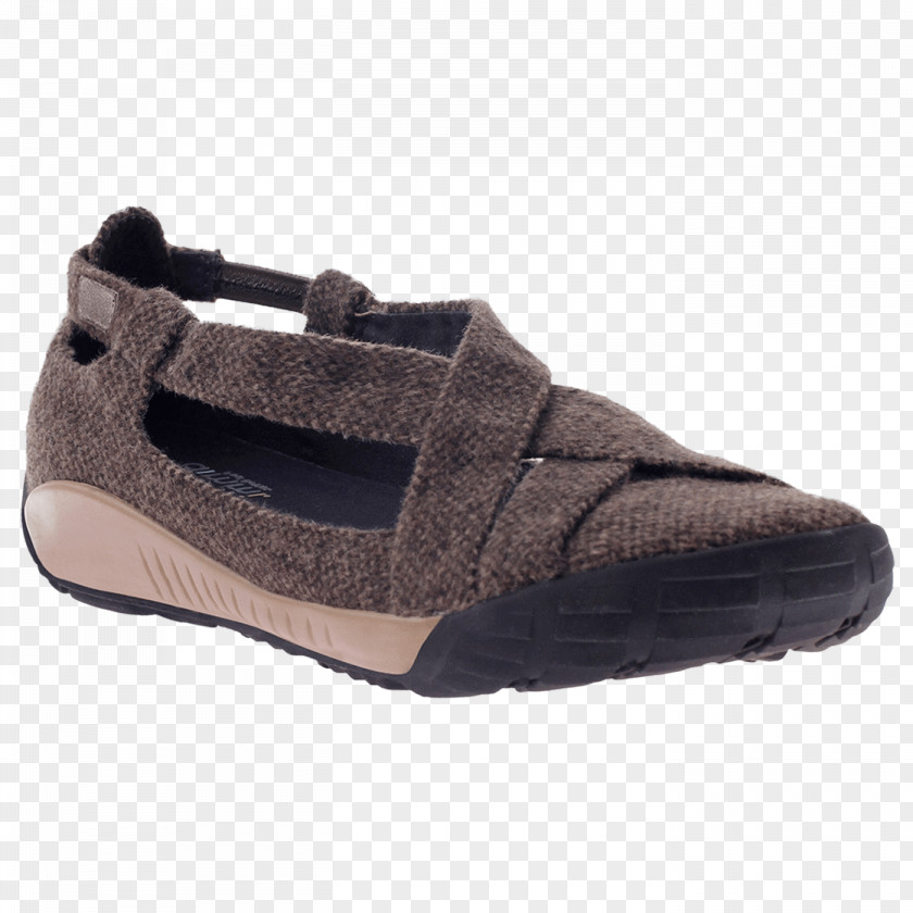 Chestnut Slip-on Shoe Suede Hiking Boot PNG