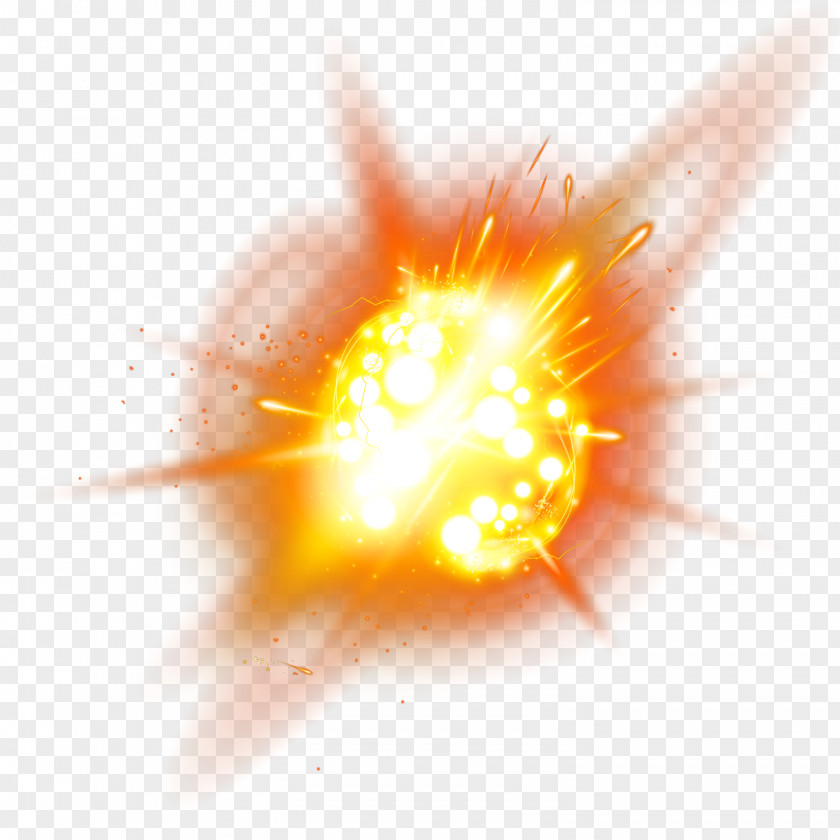 Explosion Light Effect PNG