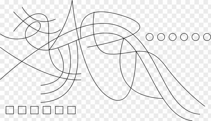 Abstract Line Art Clip PNG