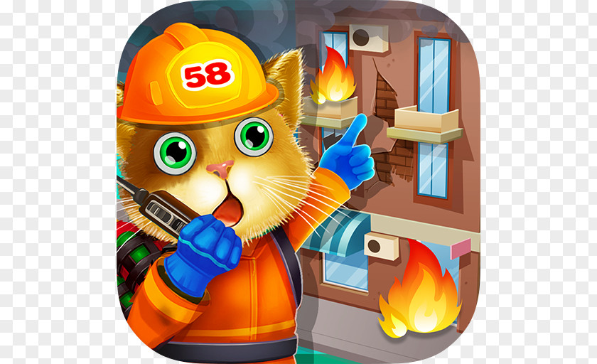 Big Hero! Fireman HeroFire & Rescue City HeroPanda Firefighter Airplanes: Fire GameFirefighter Tom Cat PNG