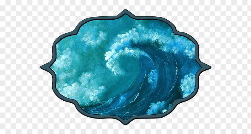 Big Wave Turquoise PNG