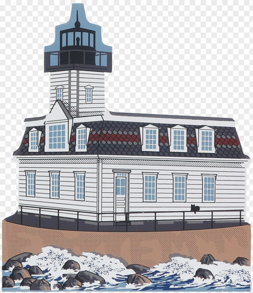 Cat Rose Island Light Narragansett Bay Lighthouse Meow PNG