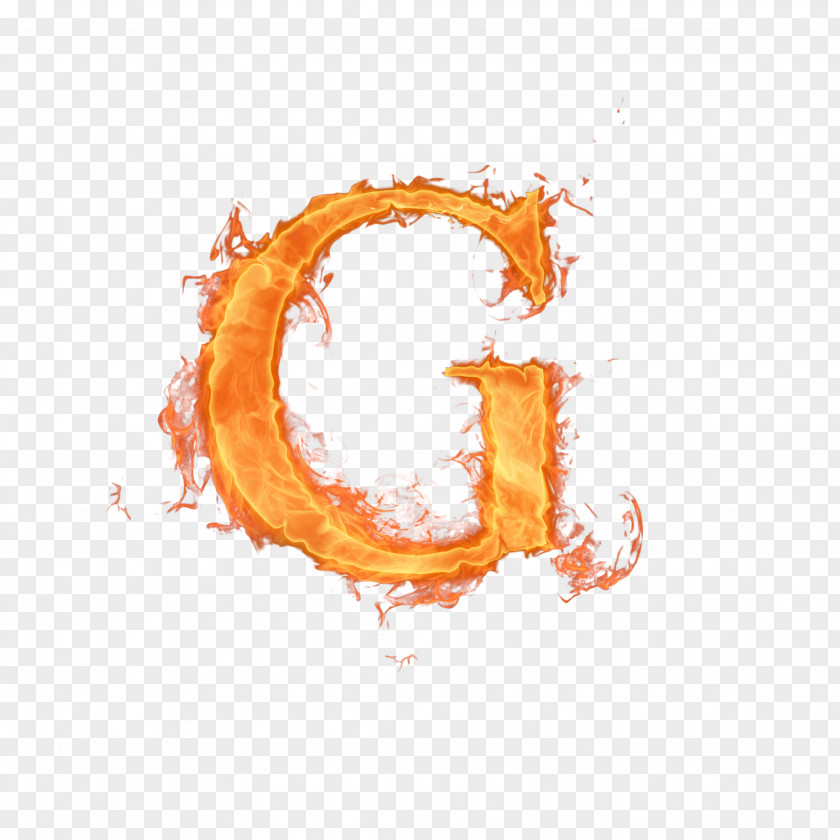 Fire Letter Alphabet Flame PNG