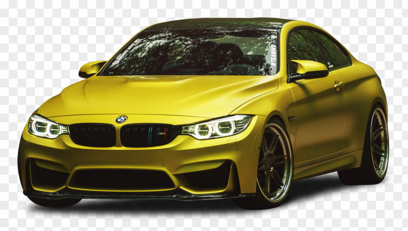 Austin Yellow BMW M4 Car 2015 2016 GTS M3 PNG