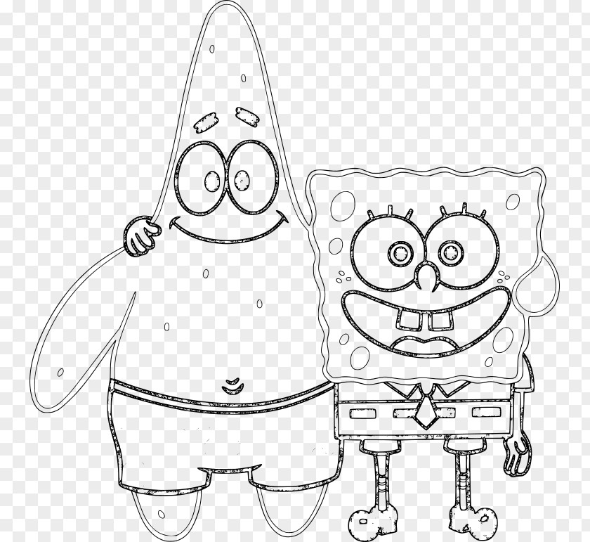 Bob Sponge Coloring Book Best Friends Forever Friendship PNG