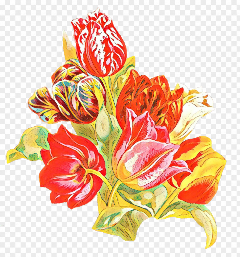 Floral Design Cut Flowers Tulip Flower Bouquet PNG