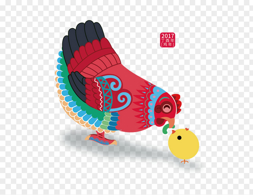 Footwear Rooster Chinese New Year Painting PNG