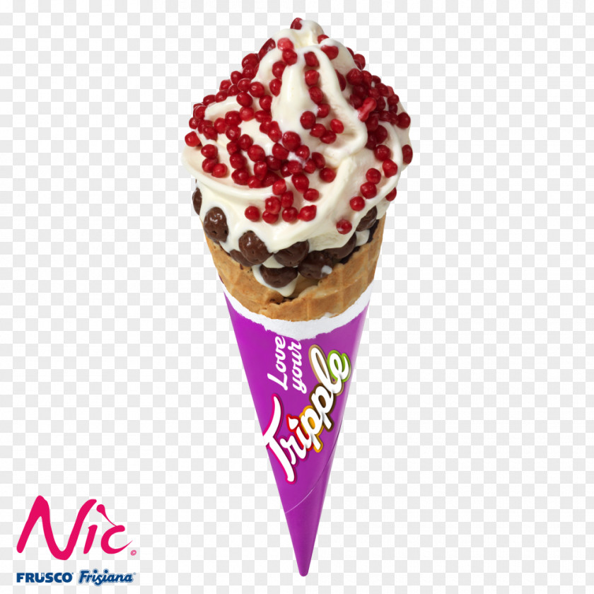 Ice Cream Sundae Cones Knickerbocker Glory PNG