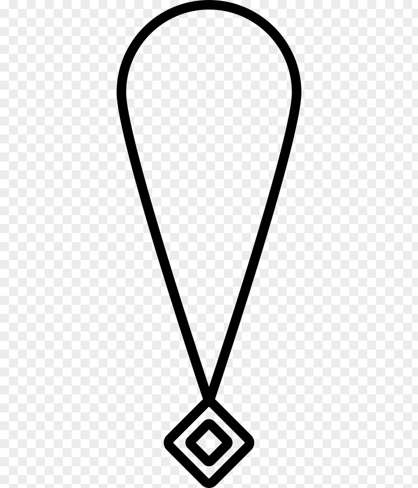 M Body Jewellery LineNecklace Icons Tennis Clip Art Black & White PNG