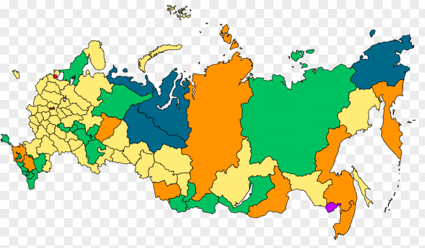 Map Autonomous Oblasts Of Russia Federal Subjects Krais Magadan Oblast PNG