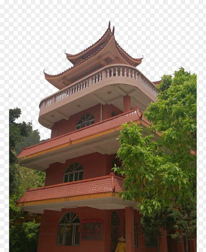 Shantou City Iron Temple Building Plans Architecture PNG