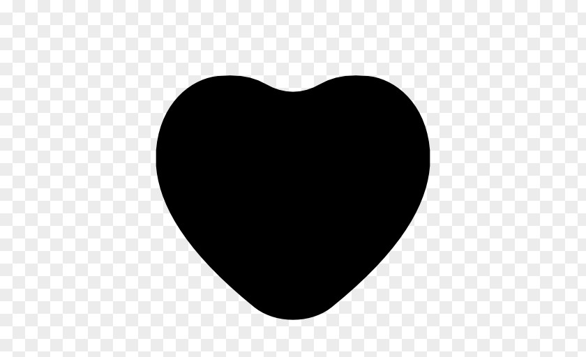 Silhouette Heart Clip Art PNG