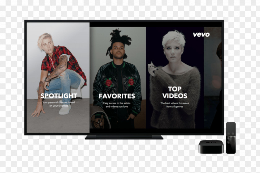 Apple Vevo TV Television PNG