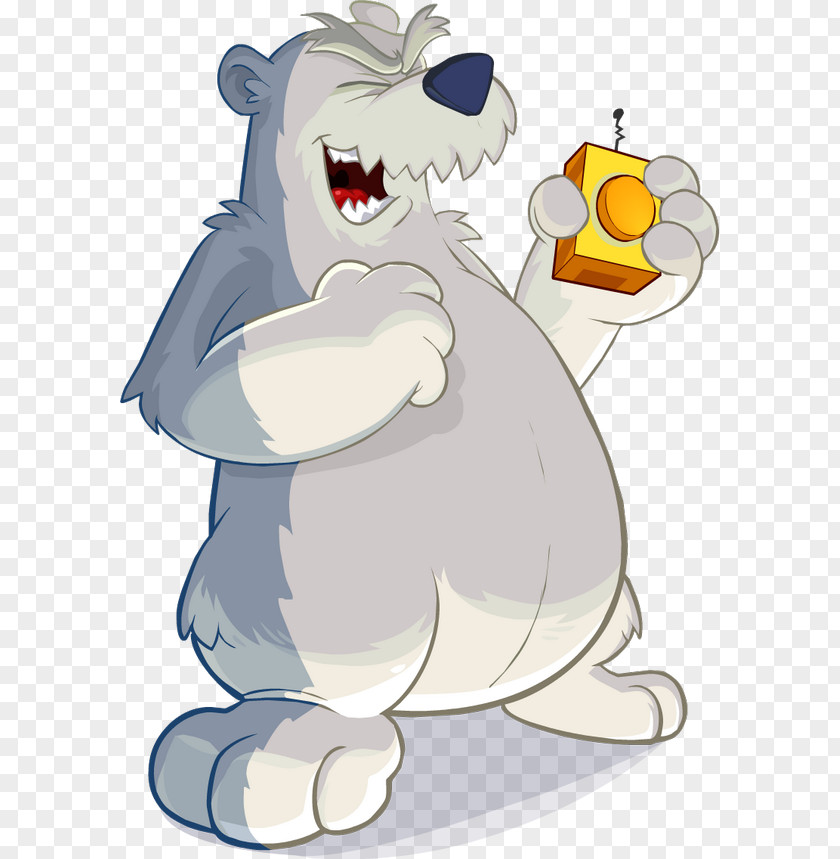 Club Penguin: Elite Penguin Force Island Bear PNG