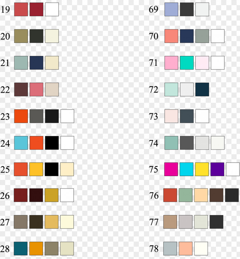 Pallete Graphic Design Palette Color Scheme Coloring Book PNG