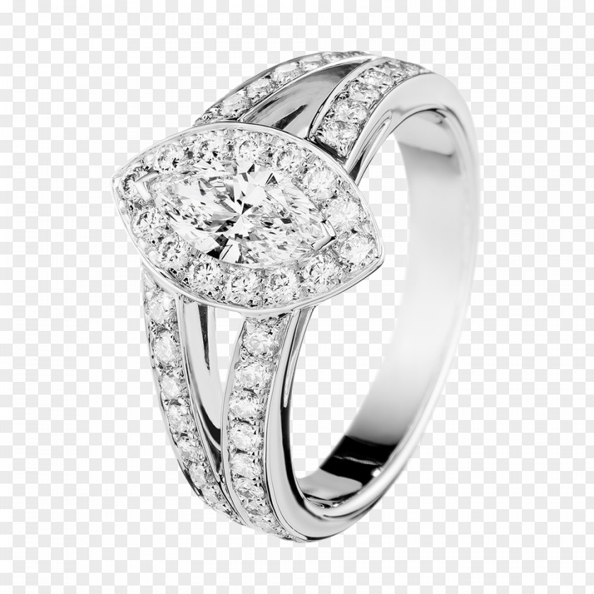 Ring Engagement Diamond Boucheron Wedding PNG