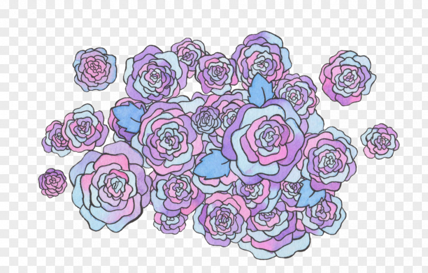 Rose Garden Roses Drawing Floral Design Cut Flowers PNG
