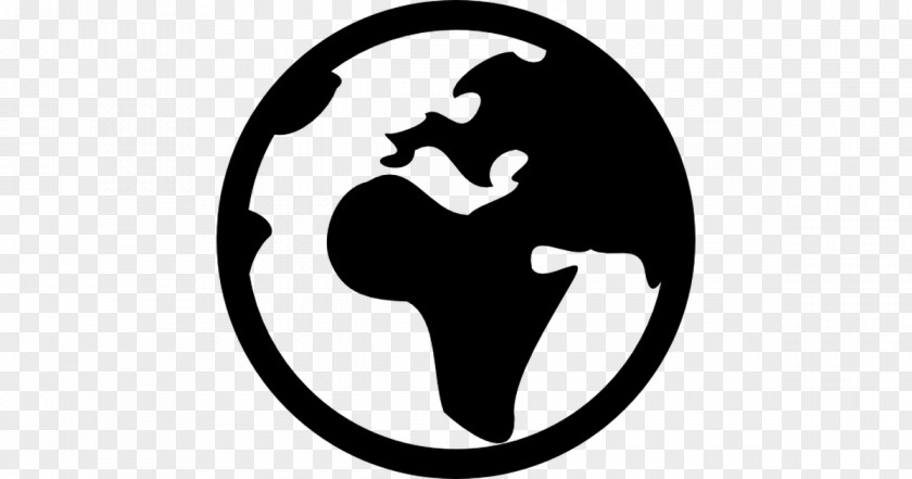 Silhouette Earth PNG