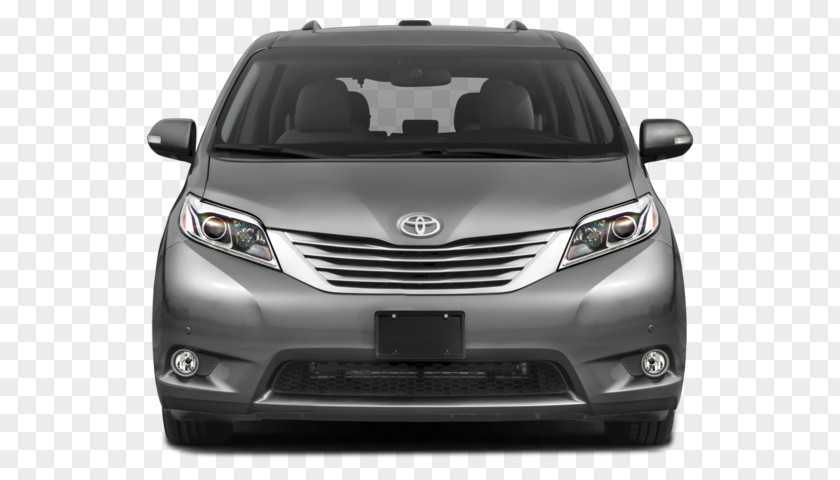 Toyota 2017 Sienna XLE Premium Car Minivan L PNG