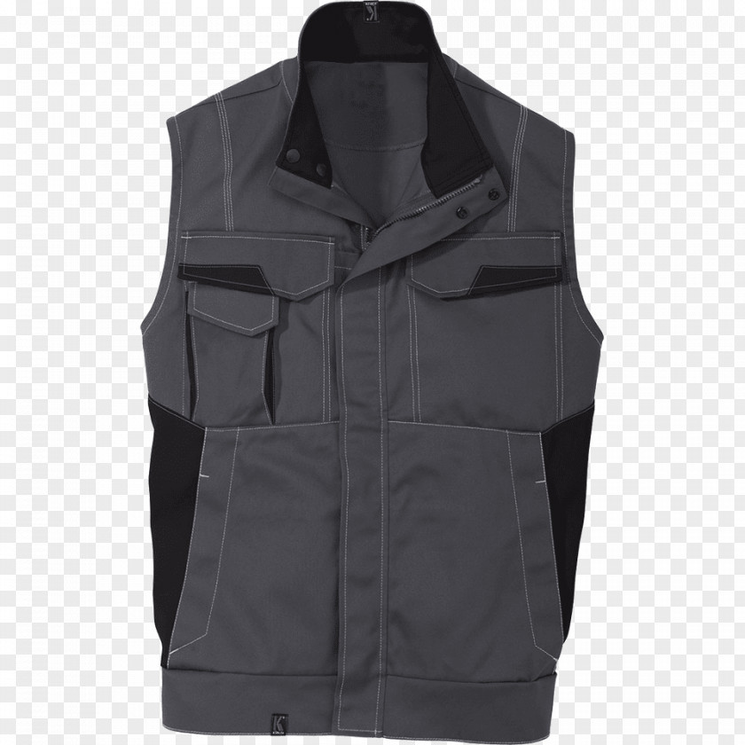 Jacket Gilets Fleece Zipper Sleeve PNG