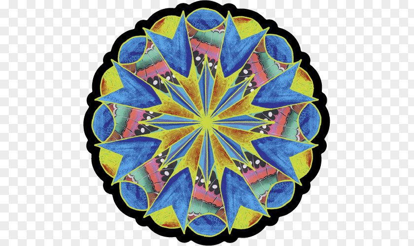 Mandala Concept Kaleidoscope Thought Sticker PNG