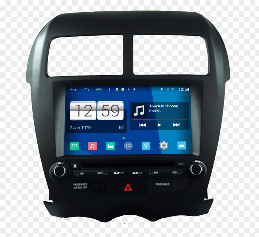 Car GPS Navigation Systems Peugeot 206 Vehicle Audio Touchscreen PNG