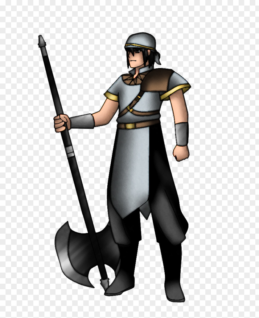 Knight Spear Mercenary Animated Cartoon PNG
